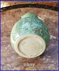 10 Stephen POLCHERT Studio Pottery Vase-Crystalline-Grotell/Natzler Era-MCM