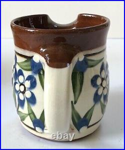 1990 Vintage Set X3 Raised Slip Jugs By Eh Williams Cynwyd Studio Pottery Wales