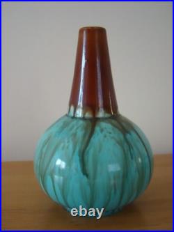 19thc Vodrey Dublin Pottery Studio Art Vase