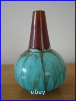 19thc Vodrey Dublin Pottery Studio Art Vase