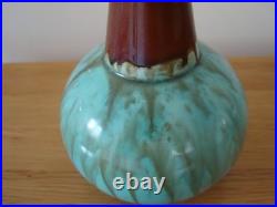 19thc Vodrey Dublin Pottery Studio Art Vase