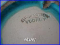 19thc Vodrey Dublin Pottery Studio Art Vase