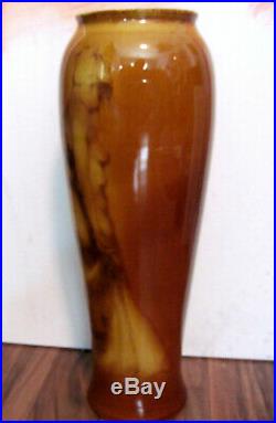 1 of Kind Rare Ephraim Pottery Vase Woman in Amber Artist Leah Purisch