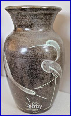 2. William Fishley Holland Studio Pottery Bird Design Studio Vases 2. William Fishley Holland Studio Pottery Bird Design Studio Vases