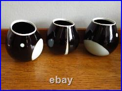 3 Contemporary Studio Pottery Chris Keenan Porcelain Rocking Bowls