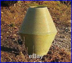 60s 18 MCM Zanesville art pottery planter floor vase spaceage atomic statue