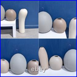 7 Vintage Studio Art Pottery Smooth Abstract Pebble Bud Vases West Germany Style 7 Vintage Studio Art Pottery Smooth Abstract Pebble Bud Vases West Germany Style