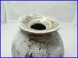 ALAN WALLWORK Studio Pottery Stoneware 10.5 cm Vase British Art Pottery