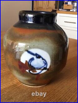 ANDREW WALFORD SOUTH AFRICA Natal Studio Pottery 20cm Vase, Signed Stoneware VGC