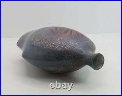 ANNE Ann JAMES British Studio Pottery Sculptural Raku Abstract Vase