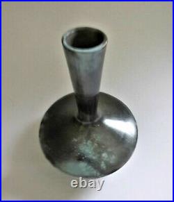 ANTONIA SALMON (born 1959) a smoke fired stoneware vase