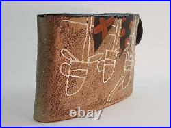 A John Maltby Stretched Cup Studio Pottery 28cm wide 15cm tall Perfect