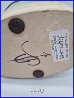 A Large Jayne Lucas Studio Pottery Vase With Wire Decoration, Torquil Gallery