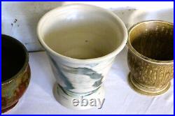 A Lot of 4 Vintage Studio Pottery Bowls British Very Retro A Lot of 4 Vintage Studio Pottery Bowls British Very Retro