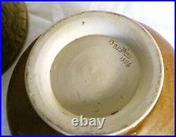 A Lot of 4 Vintage Studio Pottery Bowls British Very Retro A Lot of 4 Vintage Studio Pottery Bowls British Very Retro