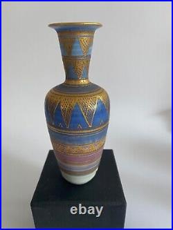 A Mary Rich studio pottery vase 13.5 cm tall A Mary Rich studio pottery vase 13.5 cm tall