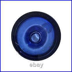 A Mid Century Modern Abstract Riihimaki Hooped Vase by Tamara Aladin in Blue A Mid Century Modern Abstract Riihimaki Hooped Vase by Tamara Aladin in Blue
