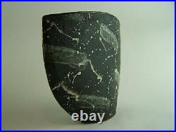 A Rare John Maltby 1993 Squeezed Bowl Studio Pottery 19.5cm tall Perfect