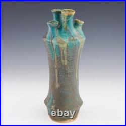 A Rare Trentham de Leliva Studio Pottery Chimney Vase 1962-70