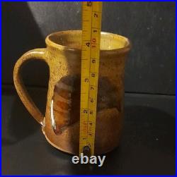 A Set Of 6 Studio Pottery Mugs From The Saltings Pottery Penrhyndeudraeth Wales