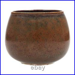 A Stig Lindberg Gustavsberg studio hand bowl Swedish midcentury art pottery