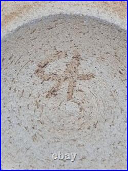 A Studio Pottery Stoneware Vase With Markers Mark To The Base'CA'