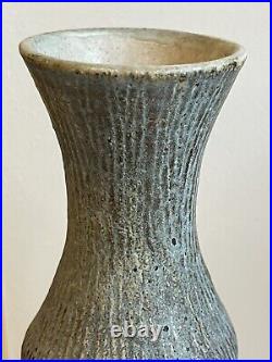 A Very Rare Art Pottery Tall Vase By Alan Wallwork From the Forest Hill Studio