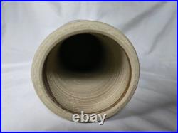 A gorgeous BRUTALIST sculptural studio pottery vase form by Laurence Morris