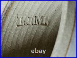 A gorgeous BRUTALIST sculptural studio pottery vase form by Laurence Morris