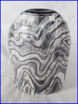 A gorgeous moyra stewart studio pottery vase