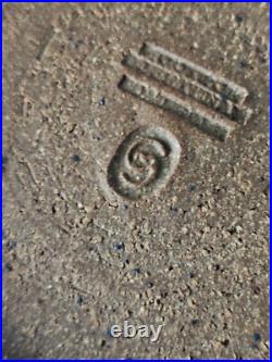 A stunning English studio pottery large vase