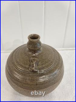 Adrian Lewis Evans Signed Dorset England Studio Pottery Stoneware Vessel Vase 5