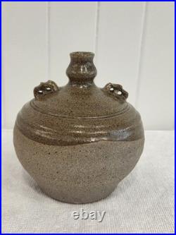 Adrian Lewis Evans Signed Dorset England Studio Pottery Stoneware Vessel Vase 5