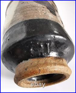 Aki Moriuchi Studio Pottery Yunomi Wood Fired Stoneware Nuka and Tenmoku