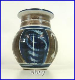 Alan Caiger-Smith Aldermaston Studio Pottery Vase 15cm #W5