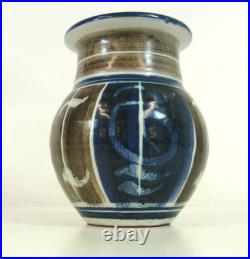 Alan Caiger-Smith Aldermaston Studio Pottery Vase 15cm #W5