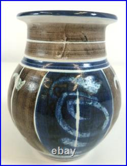 Alan Caiger-Smith Aldermaston Studio Pottery Vase 15cm #W5