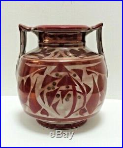 Alan Caiger Smith Stunning Large Copper Lustre Aldermaston Vase