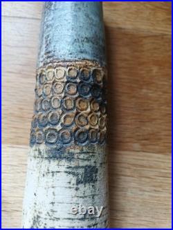 Alan Wallwork Early Vase Stoneware Pottery Cylinder Alan Wallwork Early Vase Stoneware Pottery Cylinder