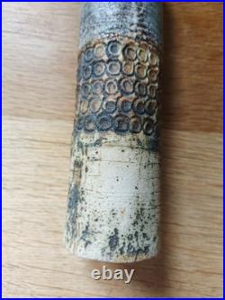 Alan Wallwork Early Vase Stoneware Pottery Cylinder Alan Wallwork Early Vase Stoneware Pottery Cylinder