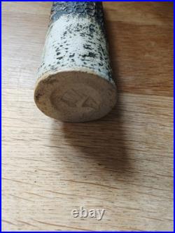 Alan Wallwork Early Vase Stoneware Pottery Cylinder Alan Wallwork Early Vase Stoneware Pottery Cylinder