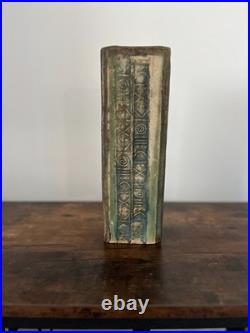 Alan Wallwork large totem pottery slab vase