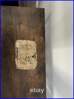 Alan Wallwork large totem pottery slab vase