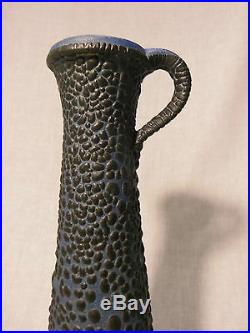 Albert Kiessling Vase Studio Keramik east german pottery Langenhessen 60s 60er