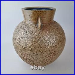 Alistair Young Large Studio Pottery Vase Globular Style 27cm High