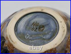 Anita Harris Black Ryden Studio Pottery Bowl Signed No. 62 English Stoneware