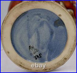 Anita Harris Black Ryden Studio Pottery Vase Signed British Stoneware A Beauty