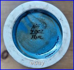 Anita Harris Cobridge Stoneware Trial Vase 2002 Signed AH 16cm Studio Pottery