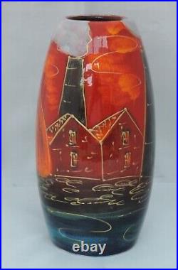 Anita Harris Potteries Past skittle Vase