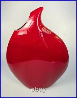 Anita Harris Studio Coming Home Teardrop Vase Signed Extra Large 31cm EC